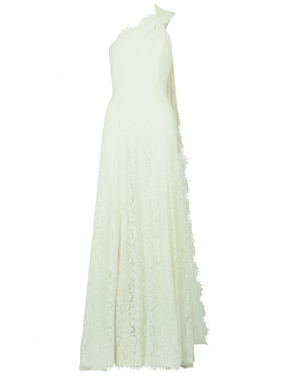 Whistles Juliet one shoulder gown dress $8,389